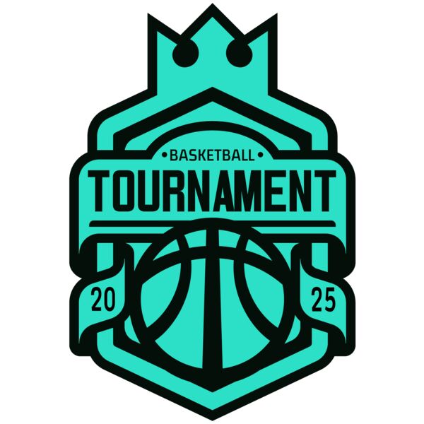 Tournament Basketball logo template 03 Miniatura