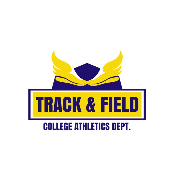 Track & Field Team Logo 17 Miniatura