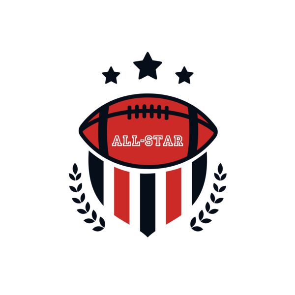 American Football logo 10 Miniatura