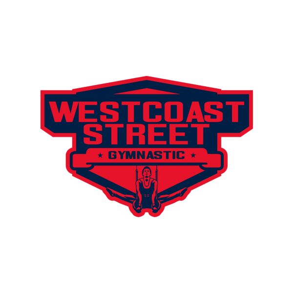 West Coast Street Gymnastic logo template Miniatura