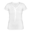 Playera Dama: Algodón Peinado Cuello V Miniatura