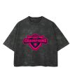 Playera Boxy Fit Mineral Wash 265 grs 🔥 NEW PRODUCT 🔥 Miniatura