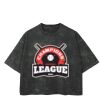 Playera Boxy Fit Mineral Wash 265 grs 🔥 NEW PRODUCT 🔥 Miniatura