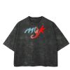 Playera Boxy Fit Mineral Wash 265 grs 🔥 NEW PRODUCT 🔥 Miniatura