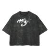 Playera Boxy Fit Mineral Wash 265 grs 🔥 NEW PRODUCT 🔥 Miniatura
