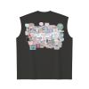Playera Oversize Square Fit SIN MANGAS 250 gr.  😎 NEW PRODUCT ☀️ Miniatura